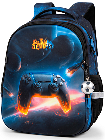 Шкільний ортопедичний рюкзак 6 в 1 для хлопчика School Standard 38х30х18 см з Джойстиком в 1 клас (SET 170-74)